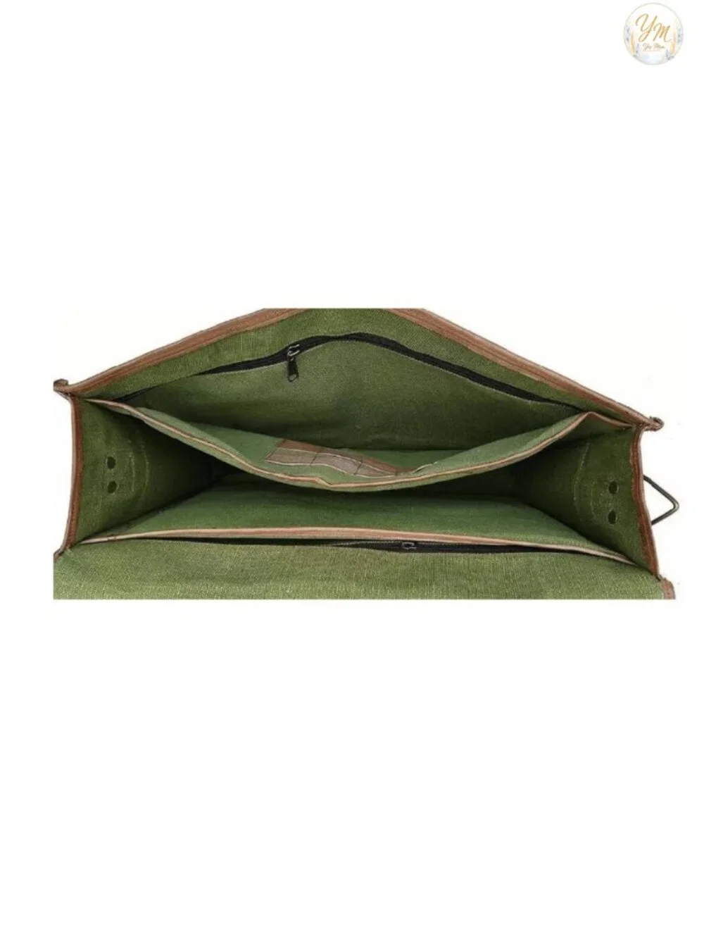 Genuine Leather Laptop Messenger Bag Handmade Satchel with Adjustable Strap